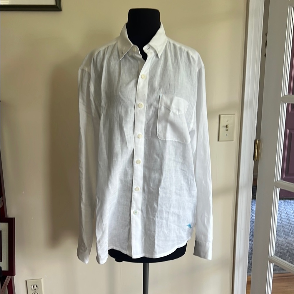 Tommy Bahama White Button Down Shirt